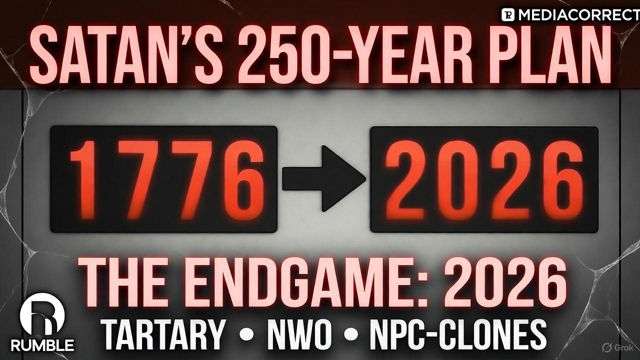 Satan's 250-Year Plan Ends in 2026 (The NWO Timeline Exposed)