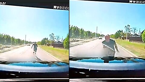 The Zombie Filmed Attacking Vehicles In Russia Just Got Alot Crazier...