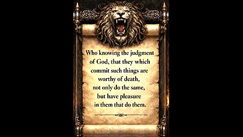 Who knowing the judgment of God