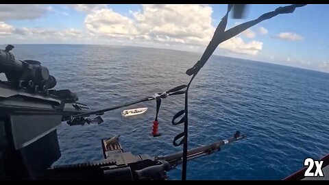 Coast Guard Sniper Takes Out Narco Boat