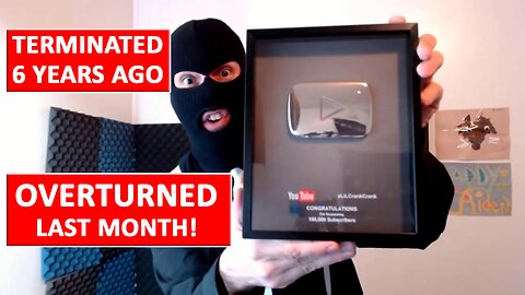 100K YouTuber TERMINATED 6 YEARS AGO...Then OVERTURNED Last Month! 