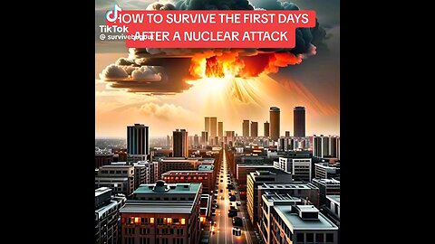How to survive the first days from nuclear attack
