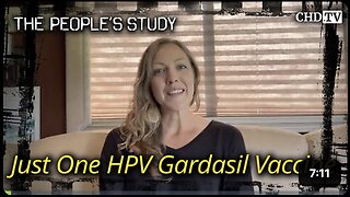 Just One HPV Gardasil Vaccine