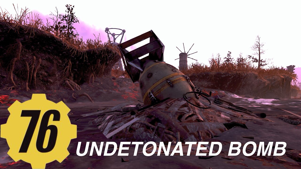 Fallout 76 Undetonated bomb Random encounter, Fallout, Adam bomb, nuclear explosion,