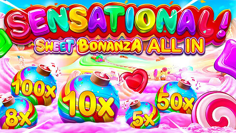 THIS HIT WAS INSANE! SWEET BONANZA ALL-IN CHALLENGE