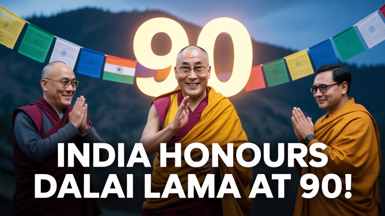 India Joins Dalai Lama’s 90th Birthday: A Message Beyond Borders.