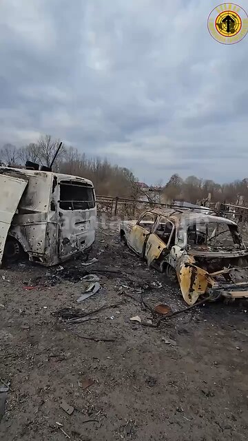 Ukrainian Military Column Destroyed Near m – Ukrainian Electronic Warfare Assets Destroyed