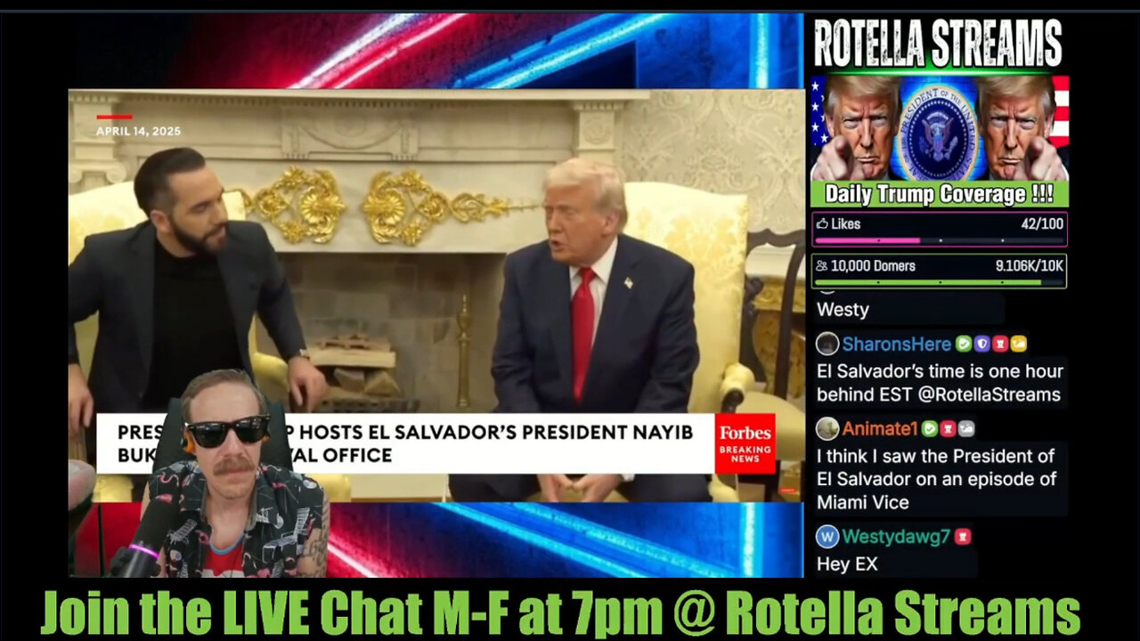 Trump & Nayib Bukele