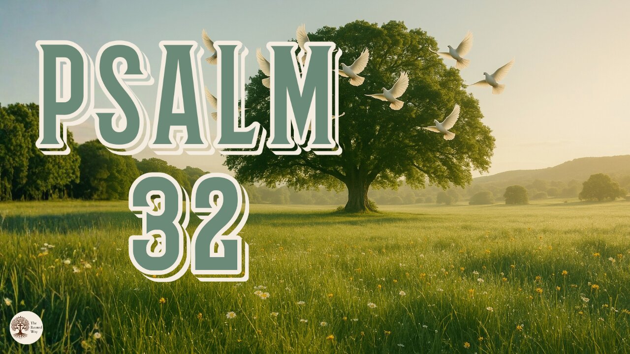 Psalm 32 Audio Bible Reading | The Secret to True Happiness (NIV with Text)