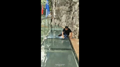 The Glass Bridge prank