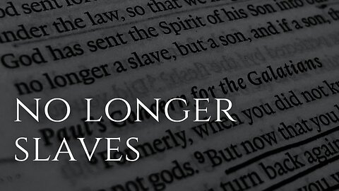 NO LONGER SLAVES / / Acoustic Cover by Derek Charles Johnson / / Lyric Video