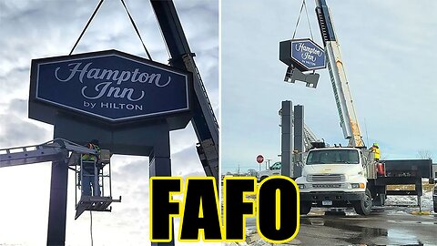 WOKE Anti-ICE Hampton Inn FINDS OUT after Hilton NUKES their hotel! FAFO!