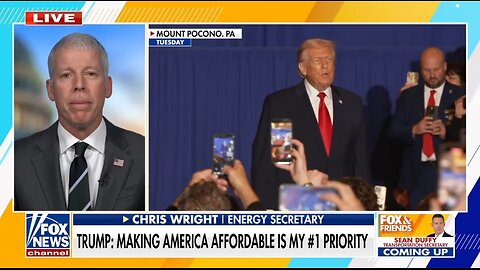 Energy Secretary: Trump Is Setting Americans Free