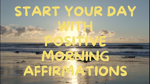 🌅 5-Minute Daily Morning Affirmations | Start Your Day with Peace & Positivity