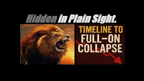 HERE IT IS. A TIMELINE TO FULL-ON ECONOMIC COLLAPSE... (ARE YOU READY FOR IT ) Mannarino