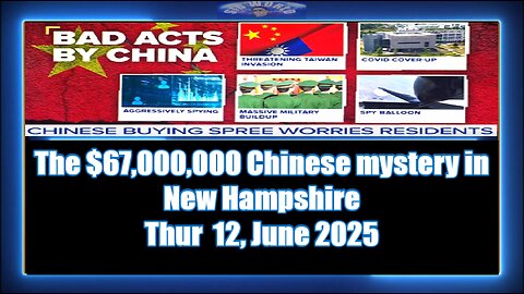 The $67,000,000 Chinese mystery in New Hampshire On Balance