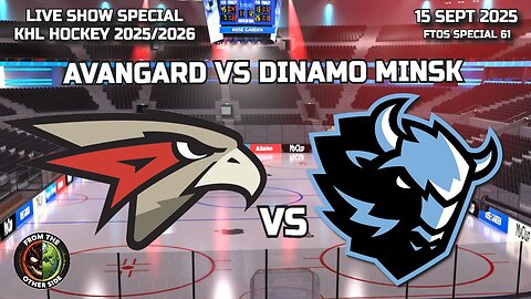 LIVE HOCKEY ACTION – DINAMO MINSK vs AVANGUARD