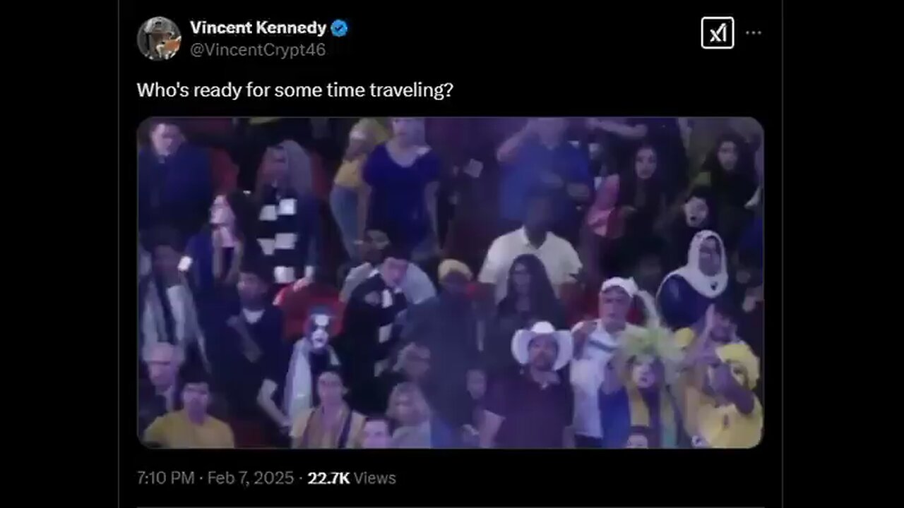 Remember the video of Q in the football game, suddenly an army drops fromthe sky today is the FINAL