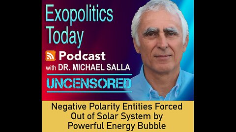 Negative Polarity Entities Forced out of Solar System by Powerfu