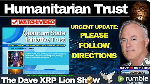 New Humanitarian Trust Video MUST WATCH