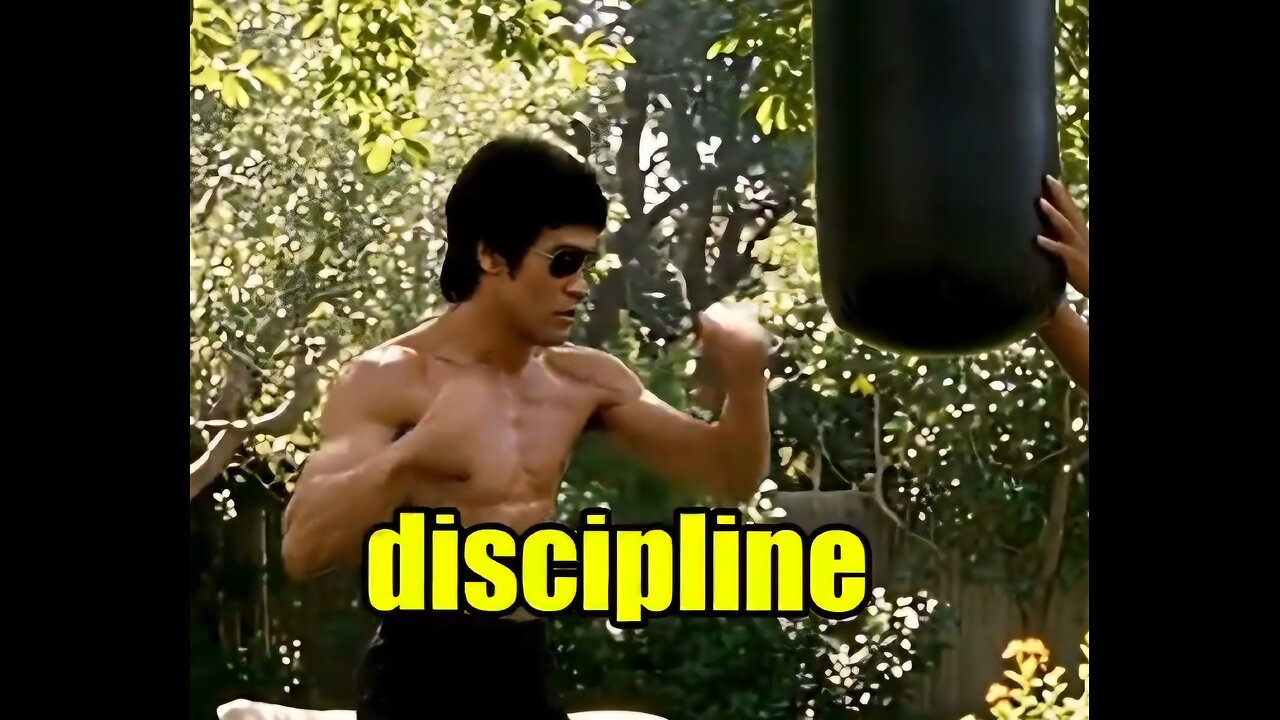 Bruce lee was a machine
