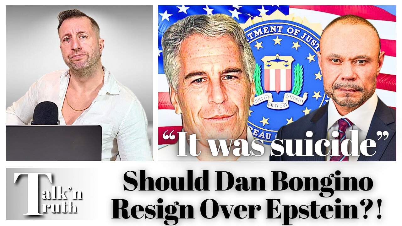 Should Dan Bongino Resign Over the Epstein Files Debacle?!