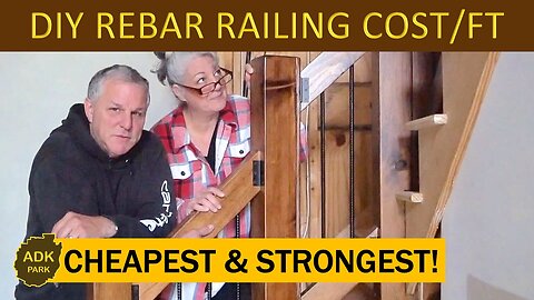 DIY Rebar Railings - The CHEAPEST & STRONGEST you can BUILD!