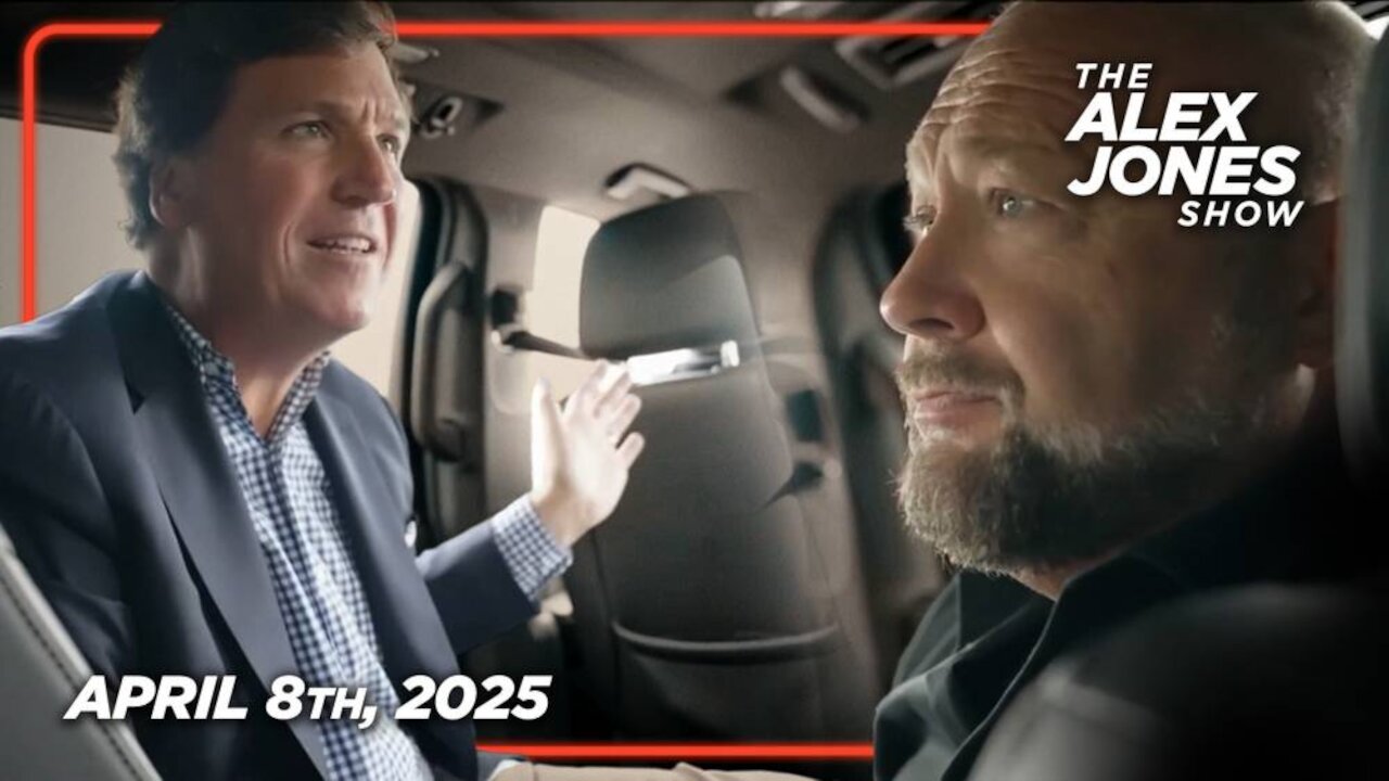 THE ALEX JONES SHOW - 4/8/2025: TUESDAY EMERGENCY BROADCAST: Iran Blinks, Will Enter Talks With US Over Nuclear Program! Plus, China Threatens All-Out Trade War, Vows To ‘Fight To The End’ Over Trump Tariffs!