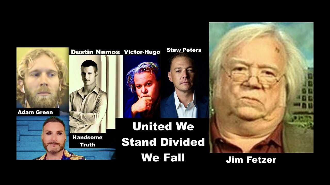 Stew Peters Dustin Nemos Handsome Truth Adam Green Victor Hugo Jim Fetzer Spark Credibility Crisis