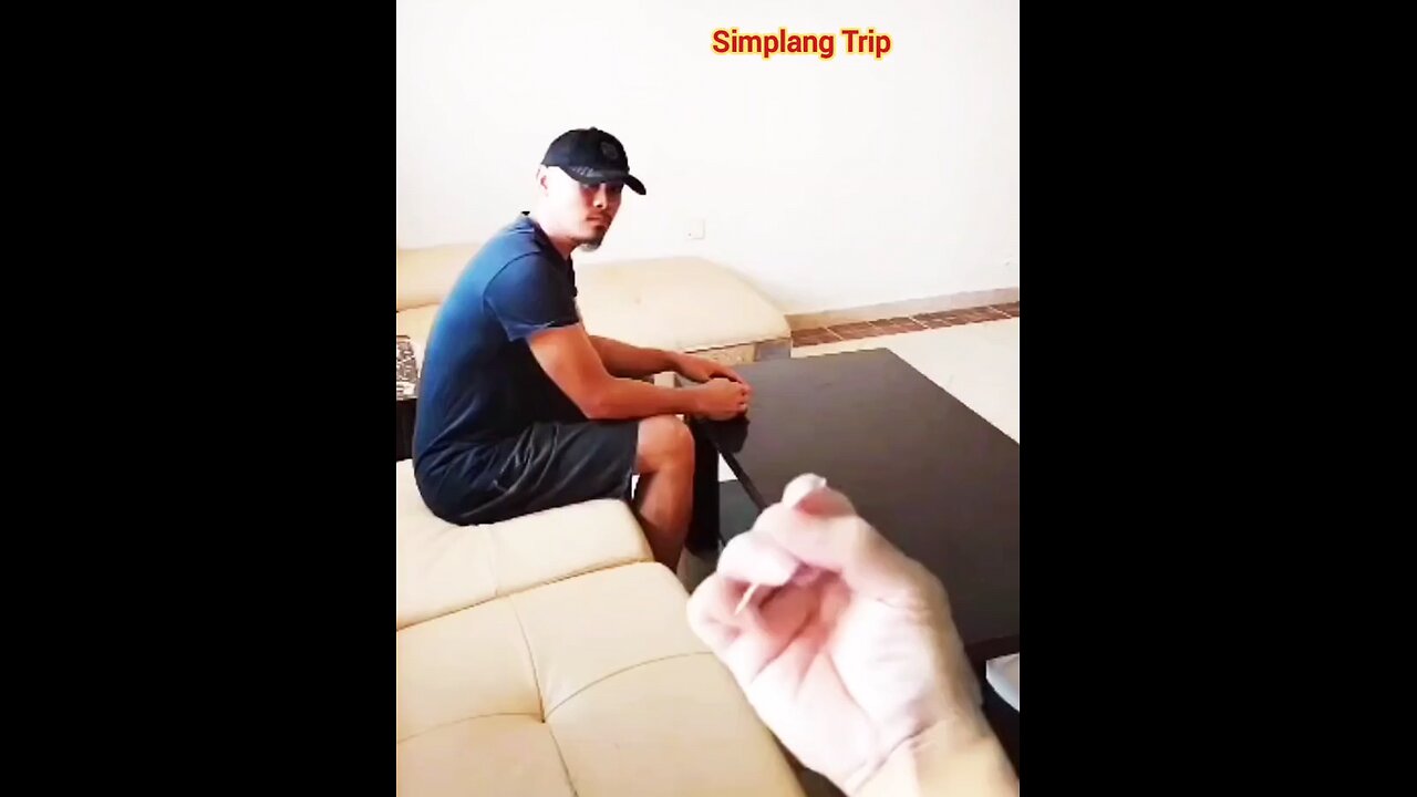 Simplang Trip 41: Here’s what will happen if you catch the toothpick by your mouth.
