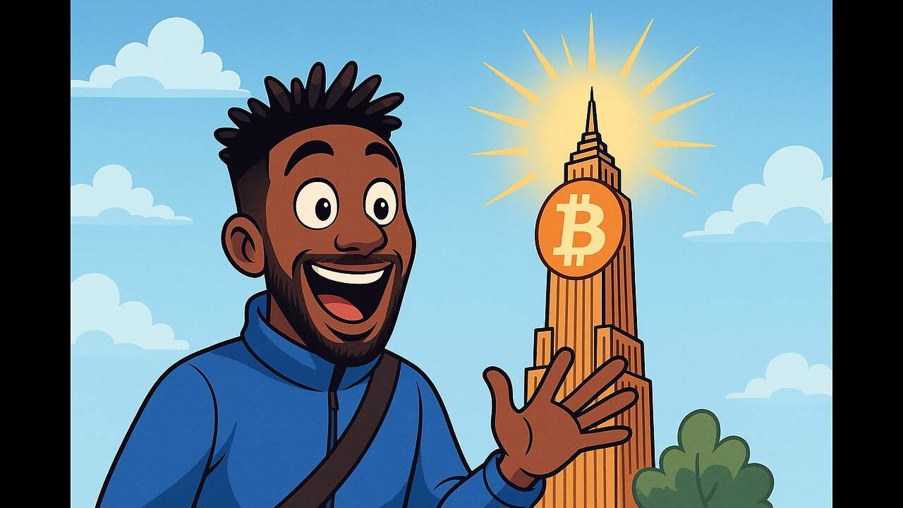 😲 When the Empire State Building Turns Into a Bitcoin Tower! 🗽💰