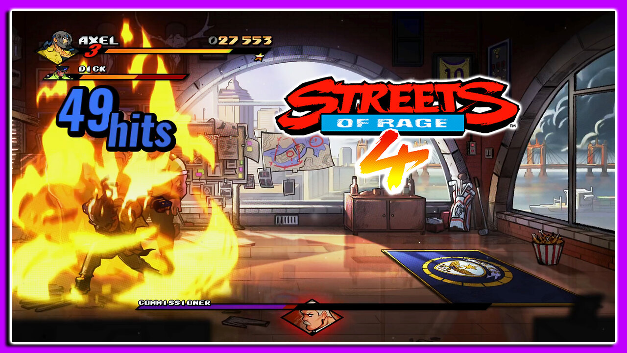 Streets of Rage Zero Death Arcade Mode Hard! Stage 2