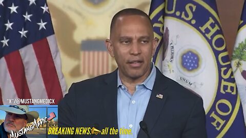 BREAKING NEWS:📣 Hakeem Jeffries is making a fool of himself again. 😜