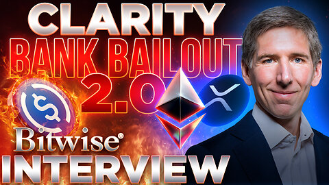 Crypto CLARITY Rally or Crash?🚀Matt Hougan Bitwise INTERVIEW🚨