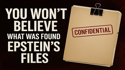 You Won't Believe What Was Found in Epstein's Files! There is no Client List!