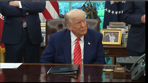 President Trump Makes a Trade Announcement, May 8, 2025