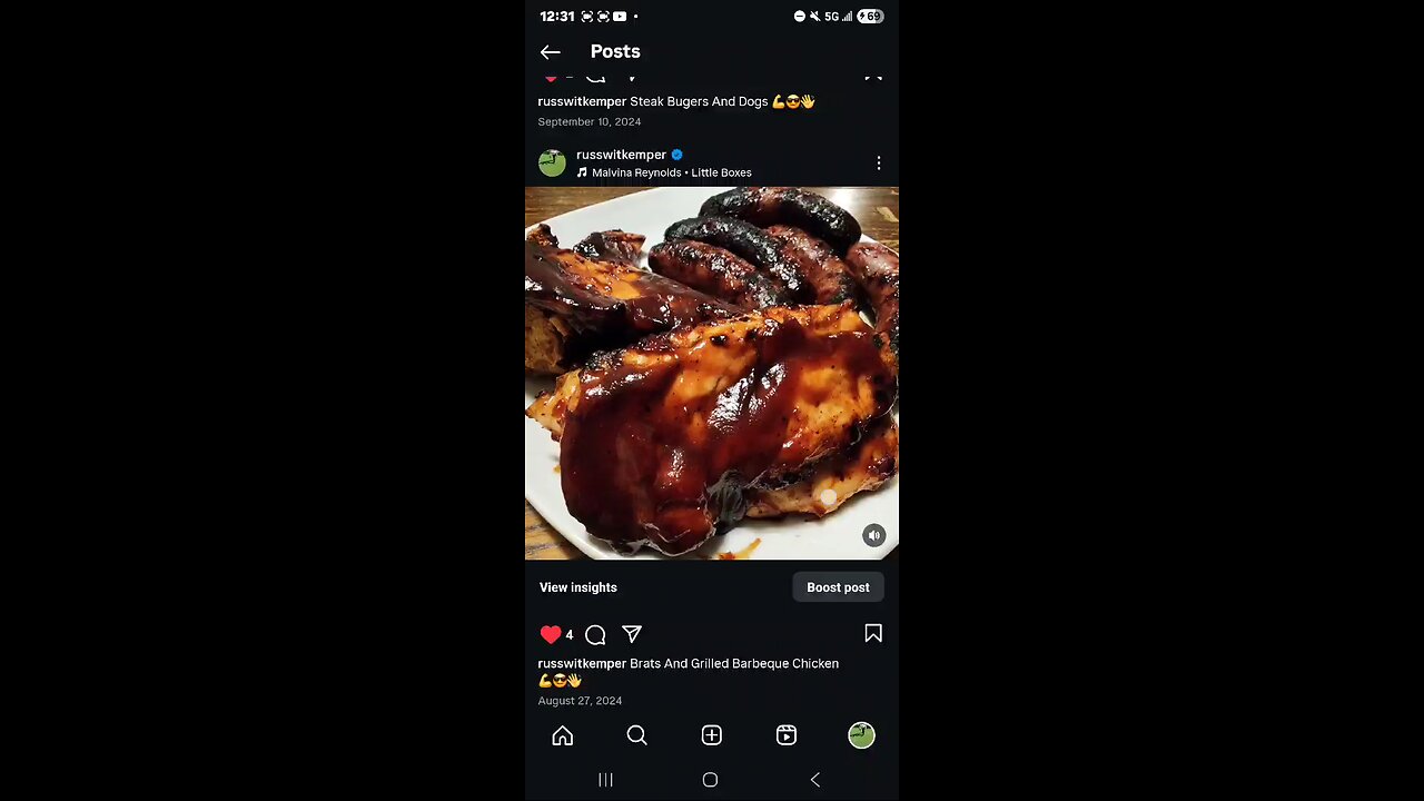 BARBEQUE CHICKEN AND BRATS ✅️