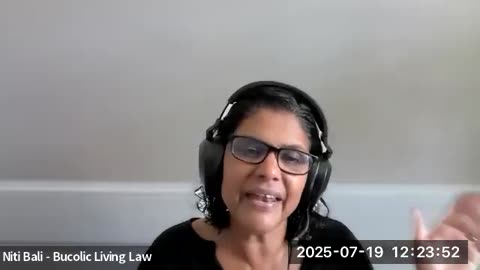 19th July, 2025 Bucolic Living Law Unincorporated Business Discussion