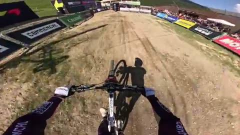 GoPro: Amaury PIerron Qualifies 7th in Q1 - Andorra - '25 UCI DH MTB World Cup