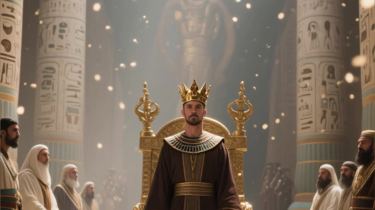 Joseph interprets Pharaoh’s dreams and is exalted