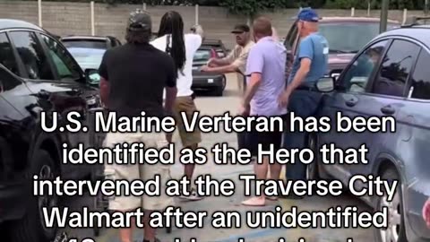 US Marine Veteran Takes Down Knife Attacker Who Stabbed 11 Inside Traverse City Walmart