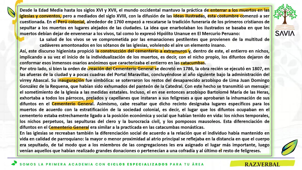 SAVIA REGULAR 2025 | Semana 06 | RV