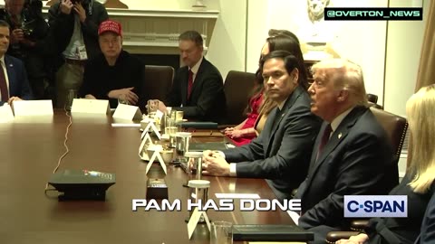 President Trump Concludes Cabinet Meeting With Heartfelt Nod to Musk Amid Attacks