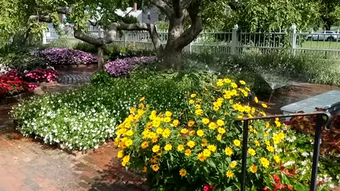 Beautiful Prescott Park in Portsmouth New Hampshire
