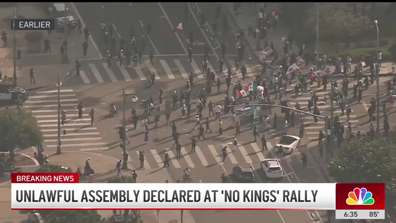 NBCLA-Groups of ‘agitators' organize, plan to disrupt peaceful rallies, LAPD says
