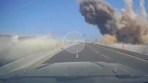 Iran's hit an industrial zone in Ashdod