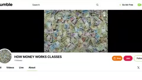 HOW MONEY WORKS CLASSES
