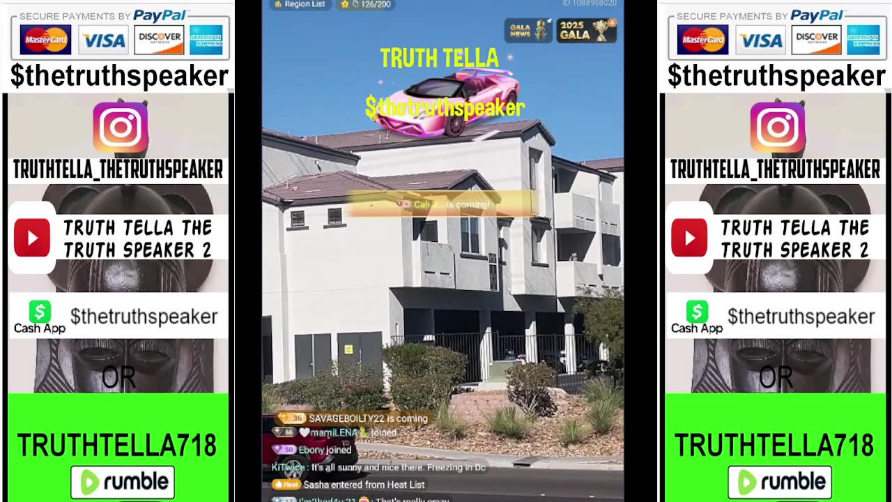 SAVANNA MARIA GARCIA LIVE OUTSIDE MADAM LO RESIDENTIAL COMMUNITY READY TO EAT HER FOOD #ITSHAPPENING