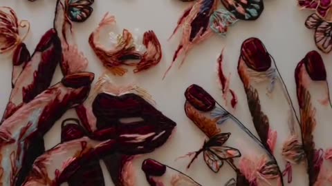 🤯✨ This Embroidery Looks Just Like a Painting! | FeedMyCuriosity