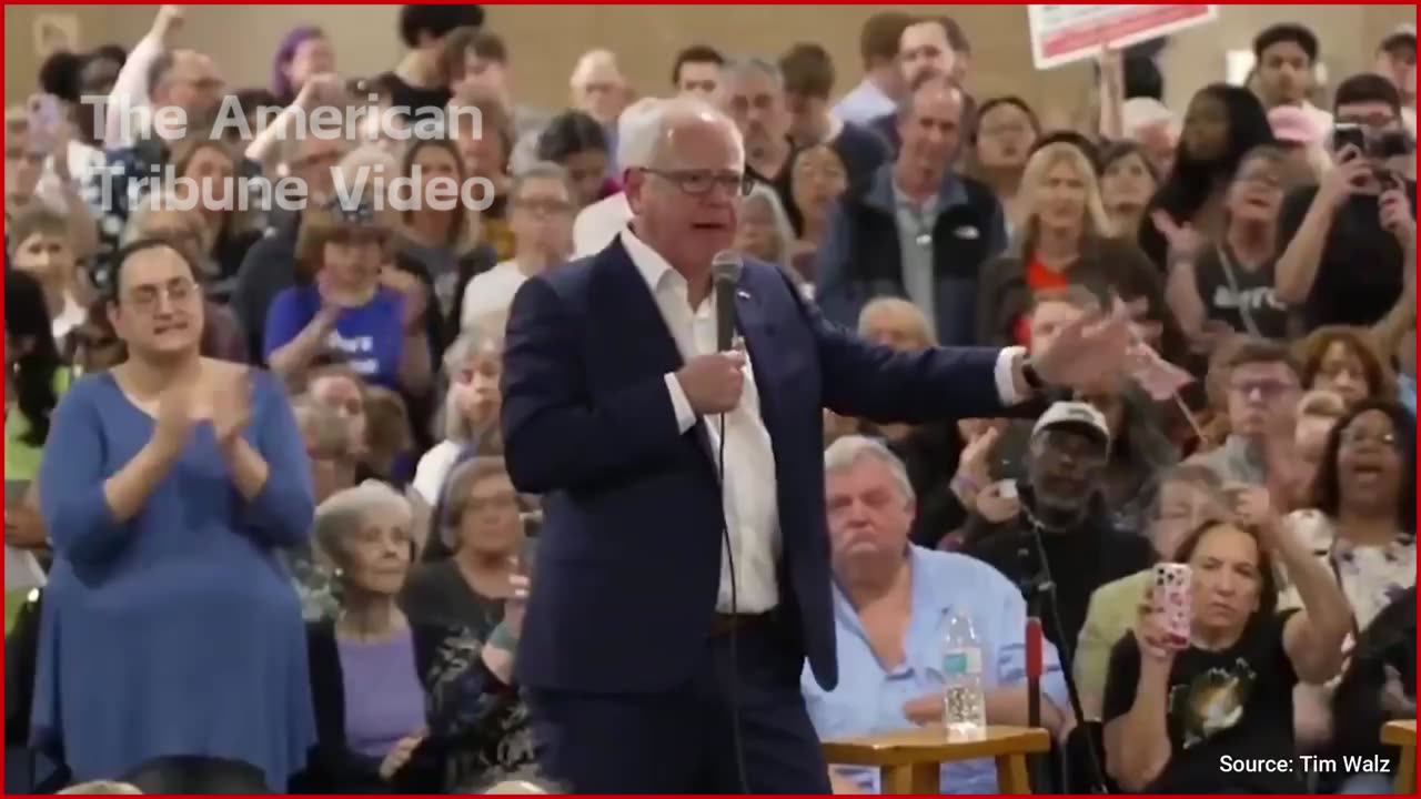WATCH: Tim Walz Calls for “Shadow Government” to Resist Trump